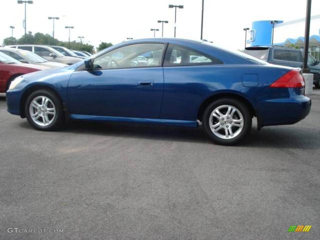 2006 Accord EX-L Coupe - Sapphire Blue Pearl / Ivory photo #3
