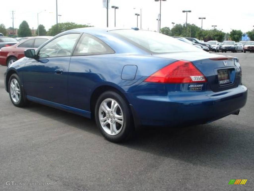 2006 Accord EX-L Coupe - Sapphire Blue Pearl / Ivory photo #4