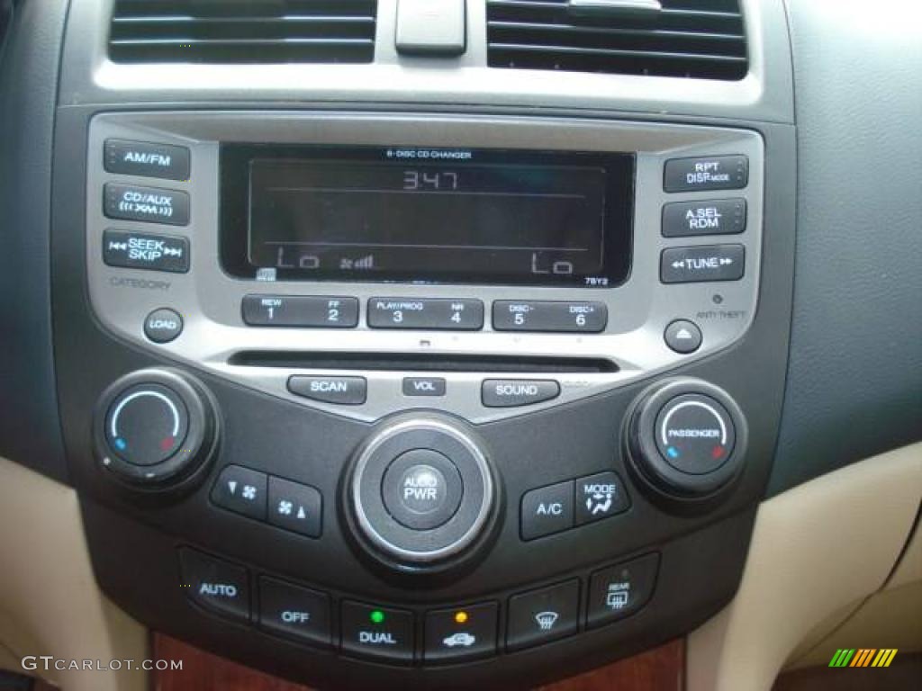 2006 Accord EX-L Coupe - Sapphire Blue Pearl / Ivory photo #14