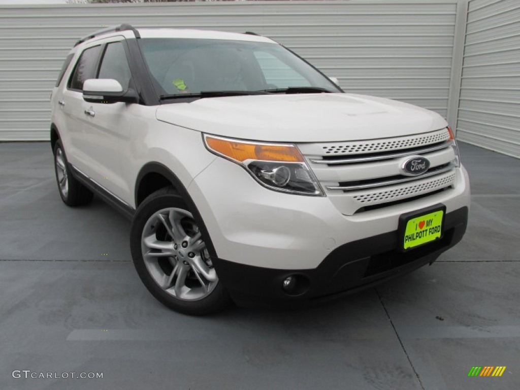 White Platinum Ford Explorer