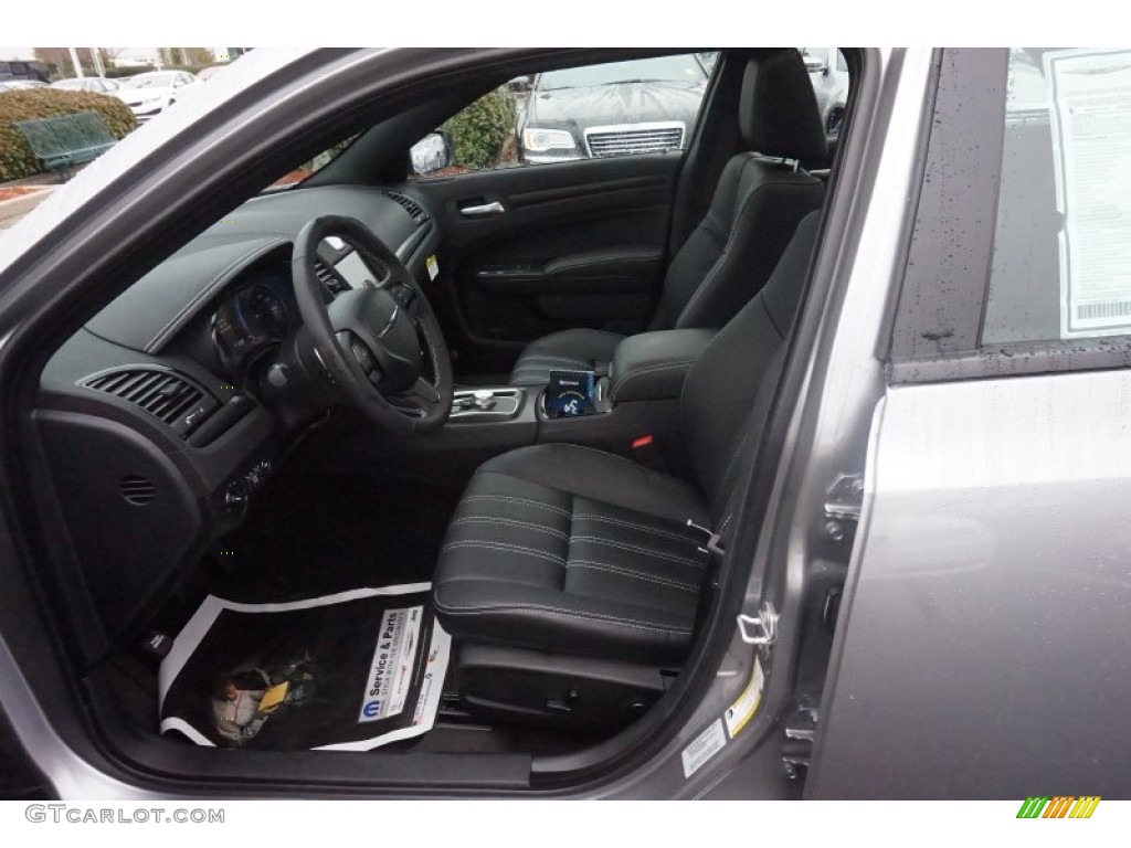 Black Interior 2015 Chrysler 300 S Photo #100693988
