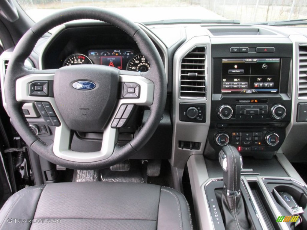 2015 Ford F150 Lariat SuperCrew 4x4 Controls Photo #100694204