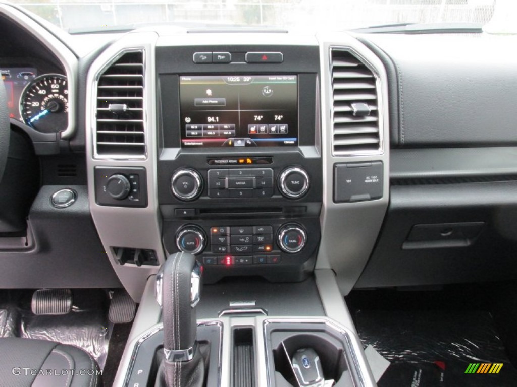 2015 Ford F150 Lariat SuperCrew 4x4 Controls Photo #100694228
