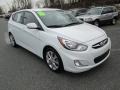 2012 Century White Hyundai Accent SE 5 Door  photo #4