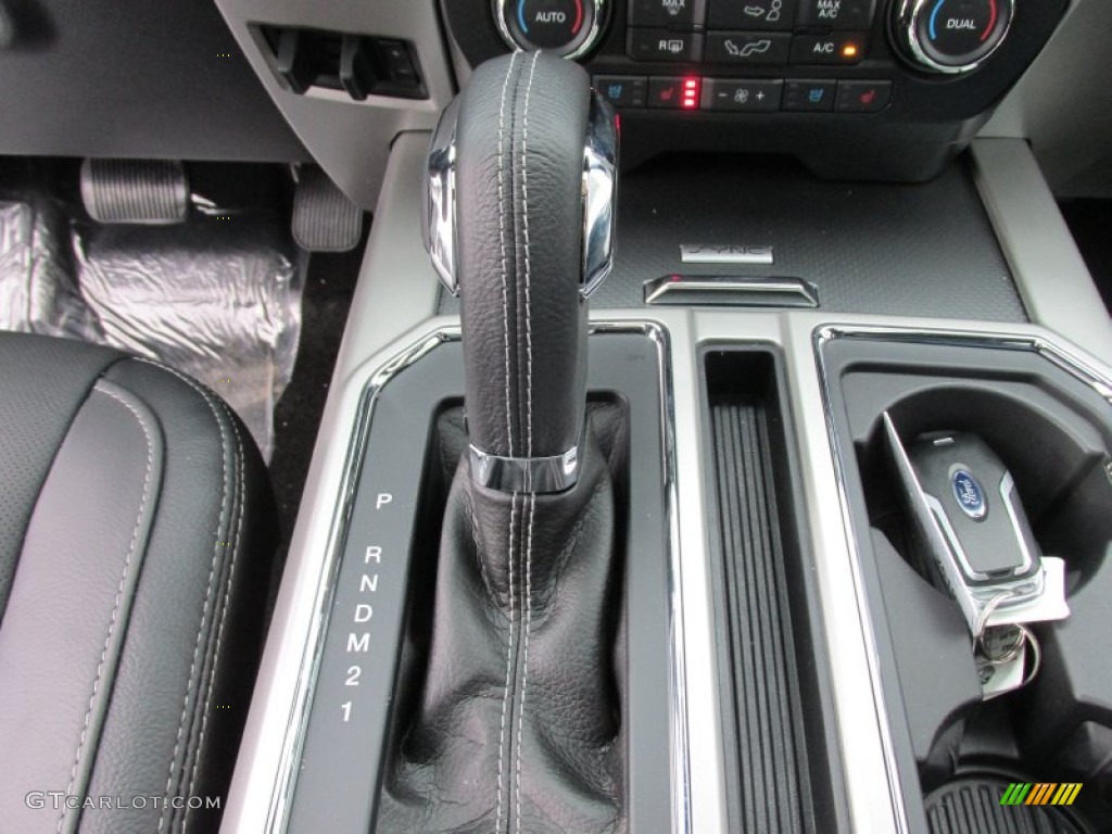 2015 Ford F150 Lariat SuperCrew 4x4 6 Speed Automatic Transmission Photo #100694381