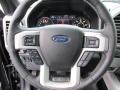 Black 2015 Ford F150 Lariat SuperCrew 4x4 Steering Wheel