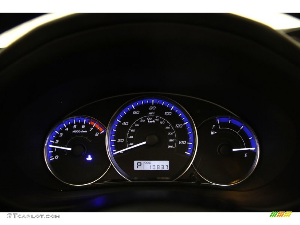 2013 Subaru Forester 2.5 X Premium Gauges Photo #100694765