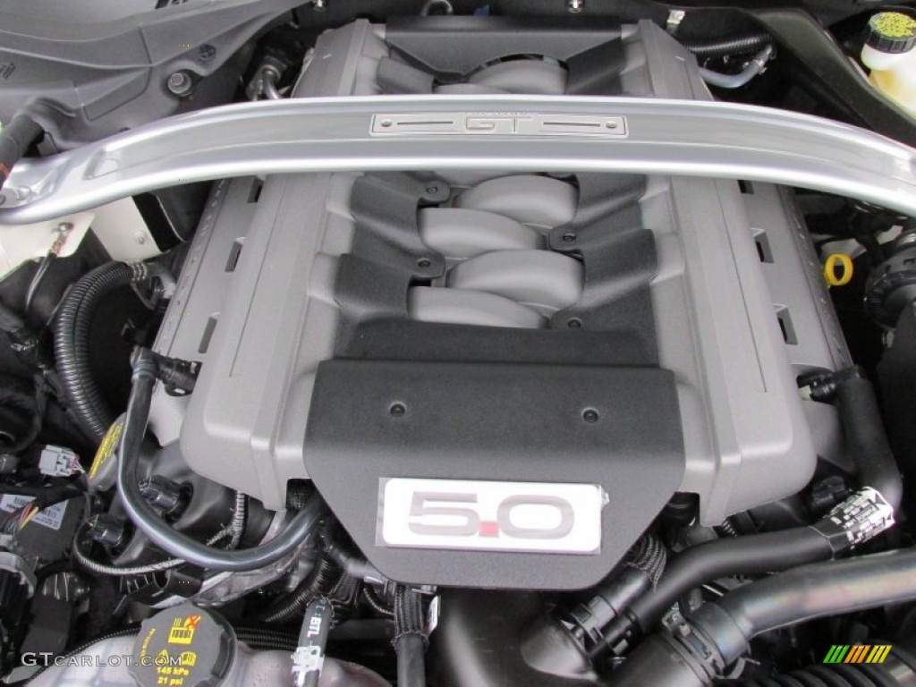 2015 Ford Mustang 50th Anniversary GT Coupe 5.0 Liter DOHC 32-Valve Ti-VCT V8 Engine Photo #100694964