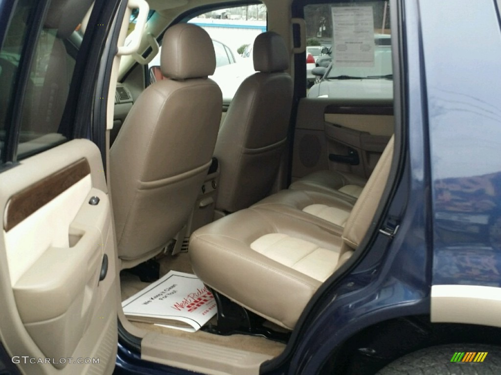 2003 Explorer Eddie Bauer 4x4 - True Blue Metallic / Medium Parchment Beige photo #18