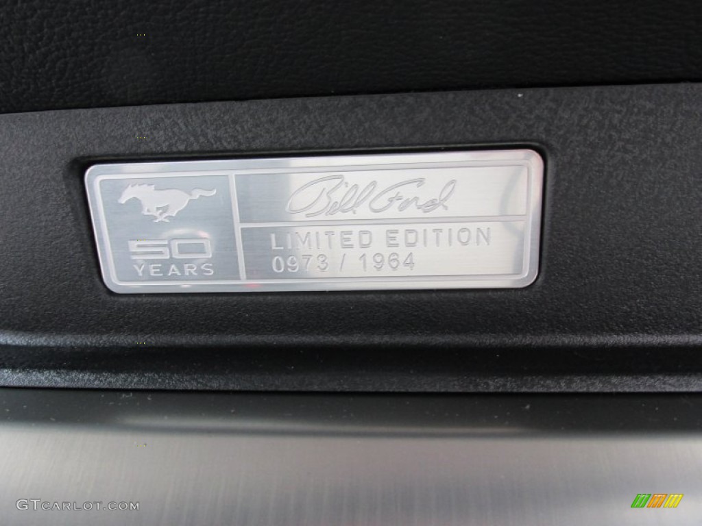 2015 Ford Mustang 50th Anniversary GT Coupe Parts Photos