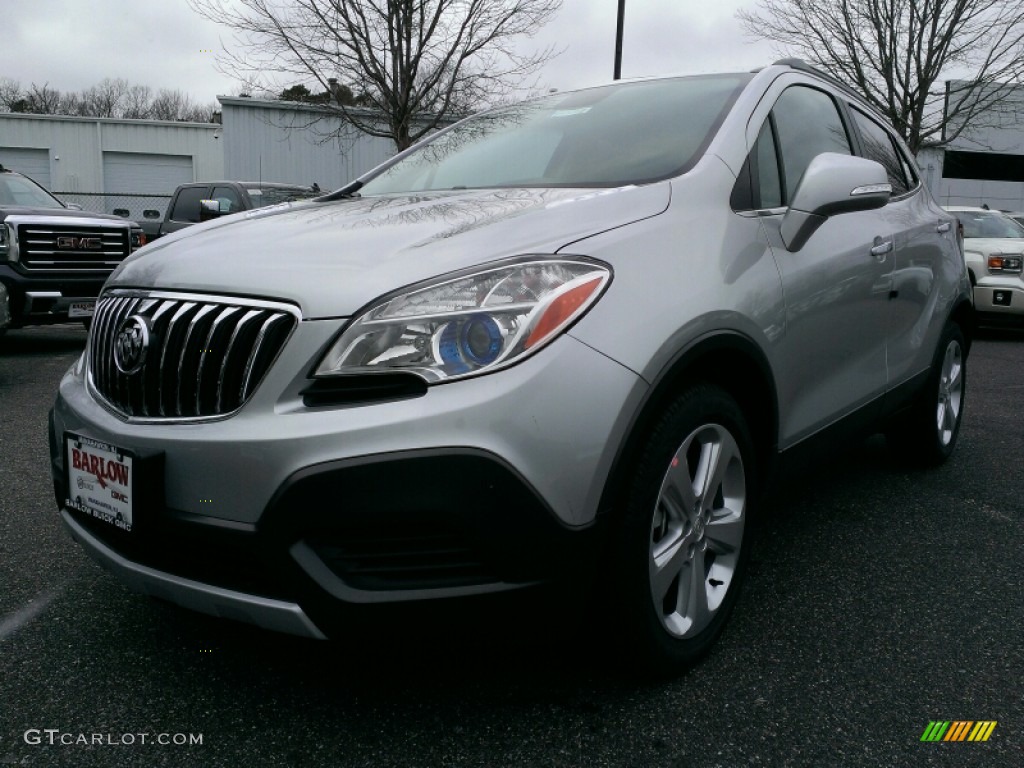 2015 Quicksilver Metallic Buick Encore FWD 100672209 Photo 10