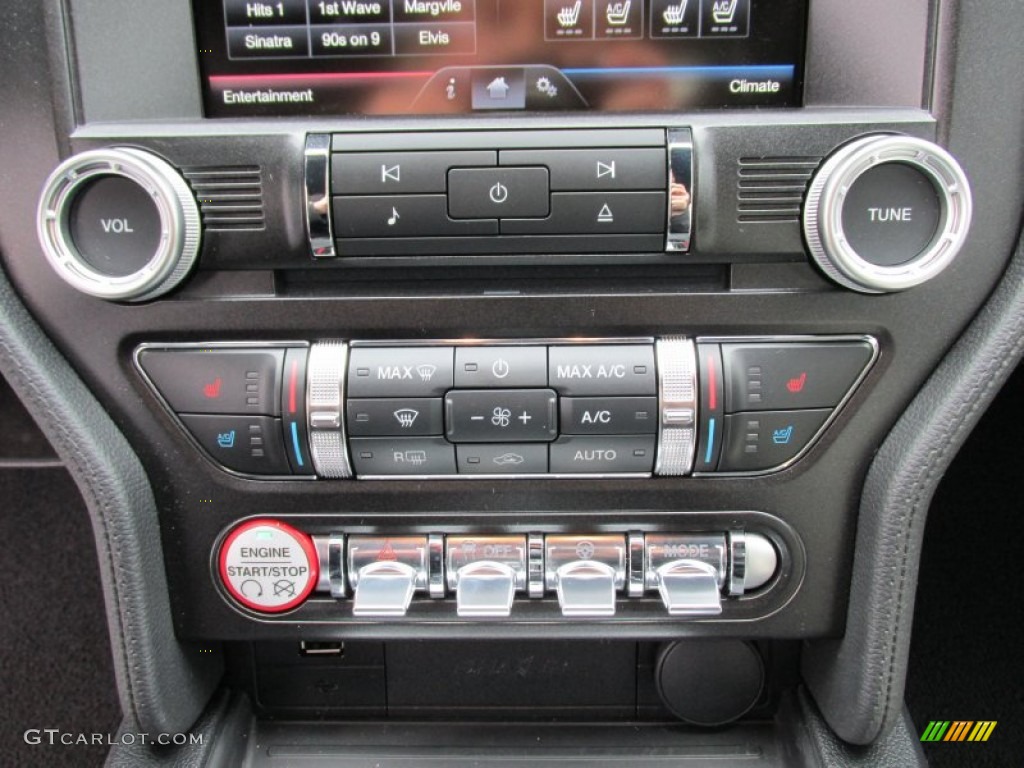 2015 Ford Mustang 50th Anniversary GT Coupe Controls Photo #100695563