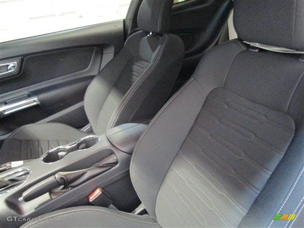 2015 Mustang EcoBoost Coupe - Ingot Silver Metallic / Ebony photo #8