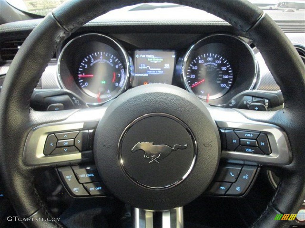 2015 Mustang EcoBoost Coupe - Ingot Silver Metallic / Ebony photo #17