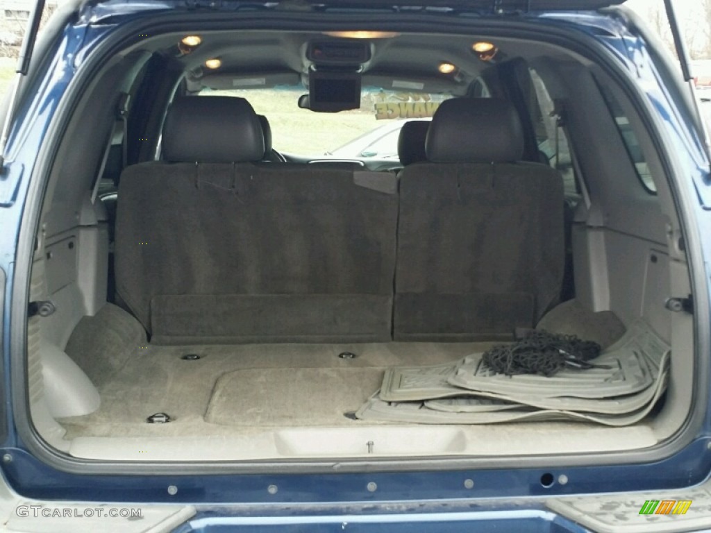 2003 TrailBlazer LT 4x4 - Indigo Blue Metallic / Medium Oak photo #16