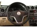 2009 Saturn VUE Tan Interior Steering Wheel Photo