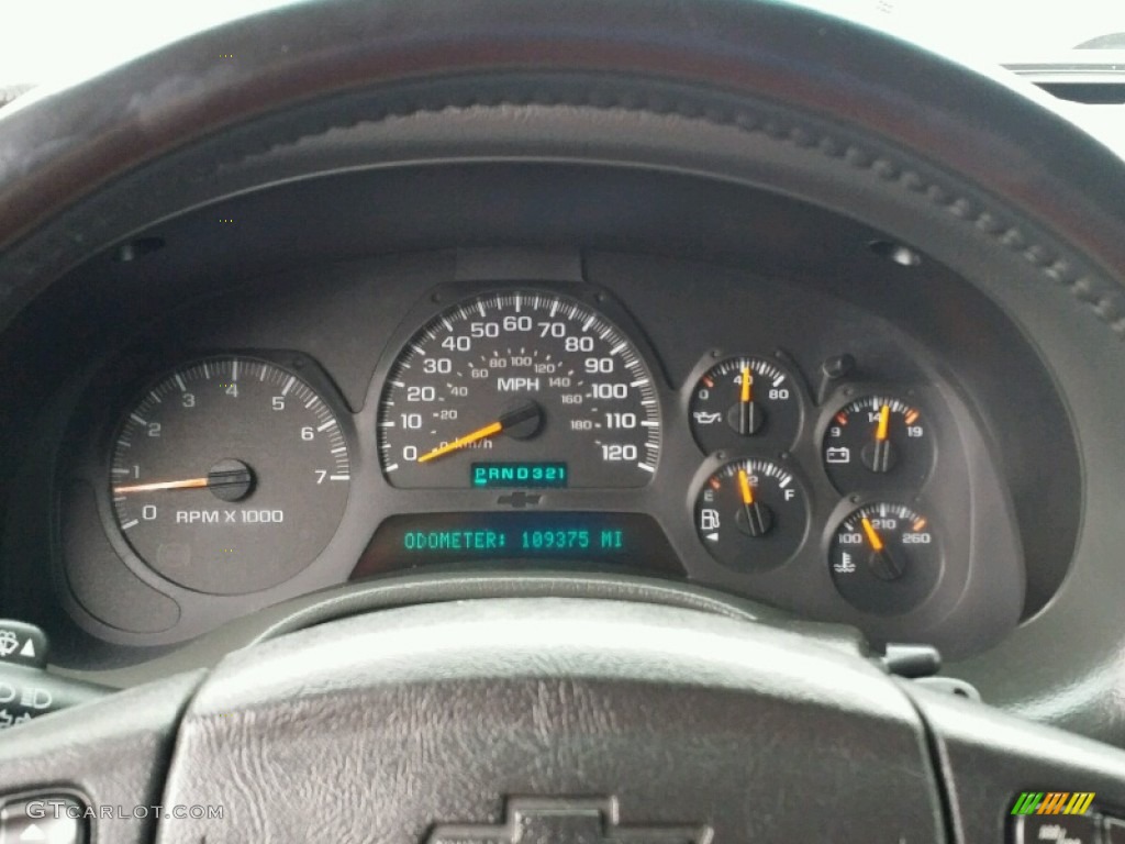 2003 TrailBlazer LT 4x4 - Indigo Blue Metallic / Medium Oak photo #24