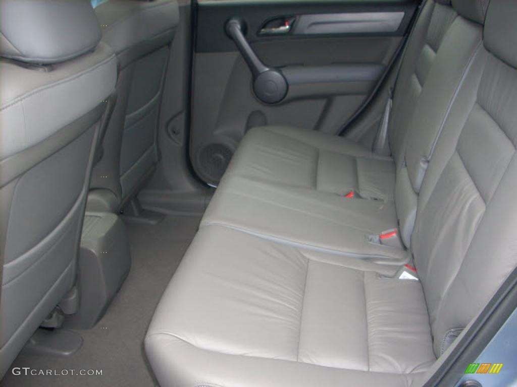 2008 CR-V EX-L 4WD - Glacier Blue Metallic / Gray photo #12