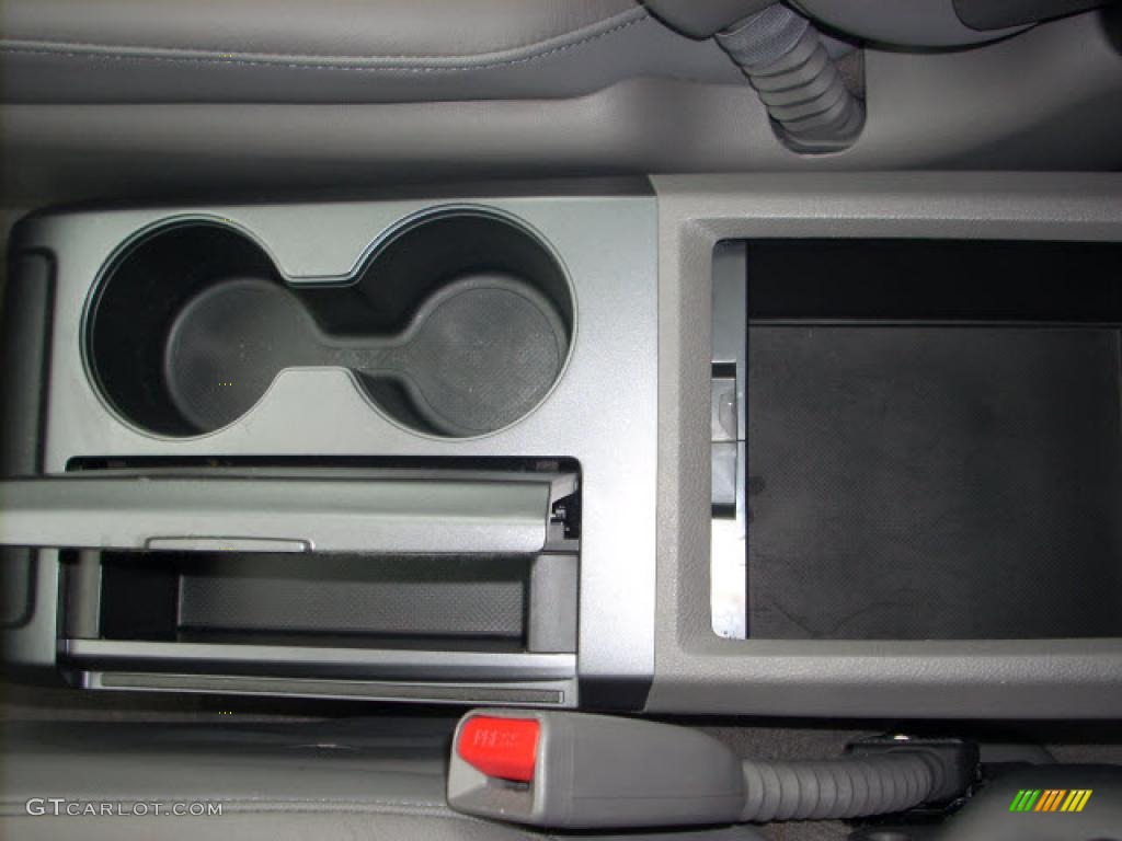 2008 CR-V EX-L 4WD - Glacier Blue Metallic / Gray photo #15