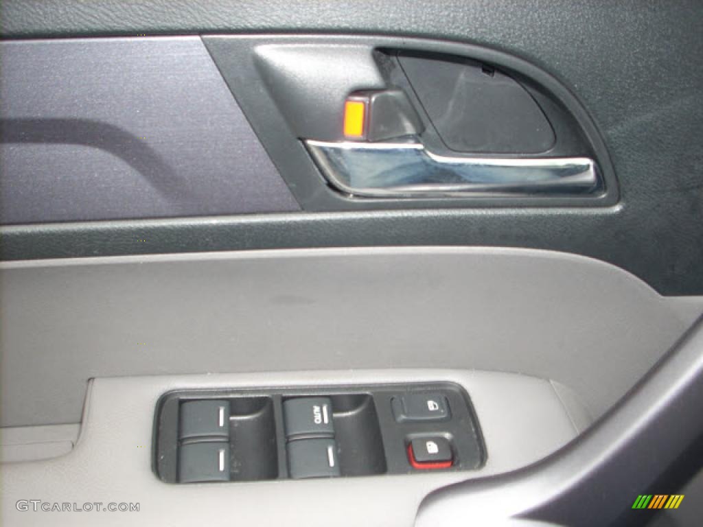2008 CR-V EX-L 4WD - Glacier Blue Metallic / Gray photo #18