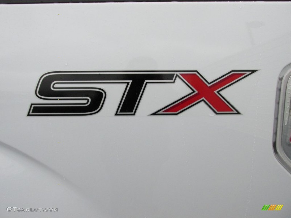 2014 F150 STX SuperCab - Oxford White / Steel Grey photo #16