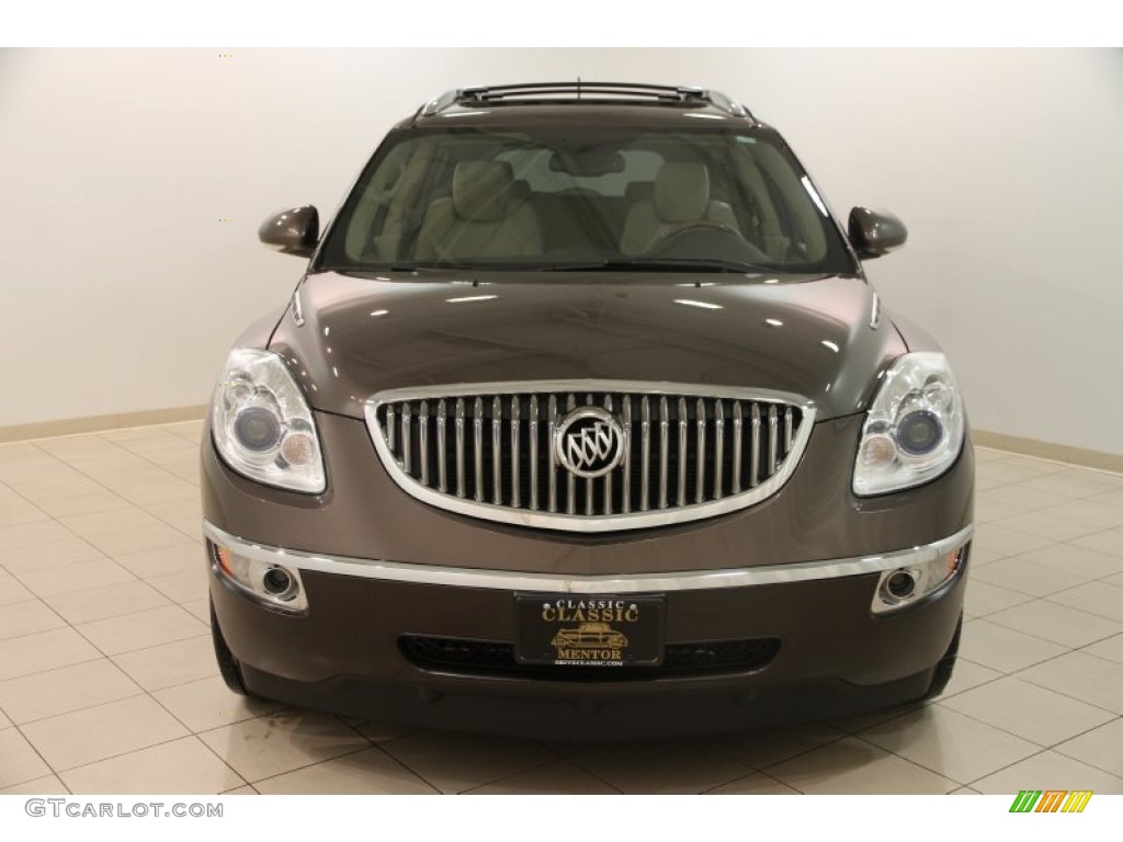 2011 Enclave CXL AWD - Cocoa Metallic / Cashmere/Cocoa photo #2