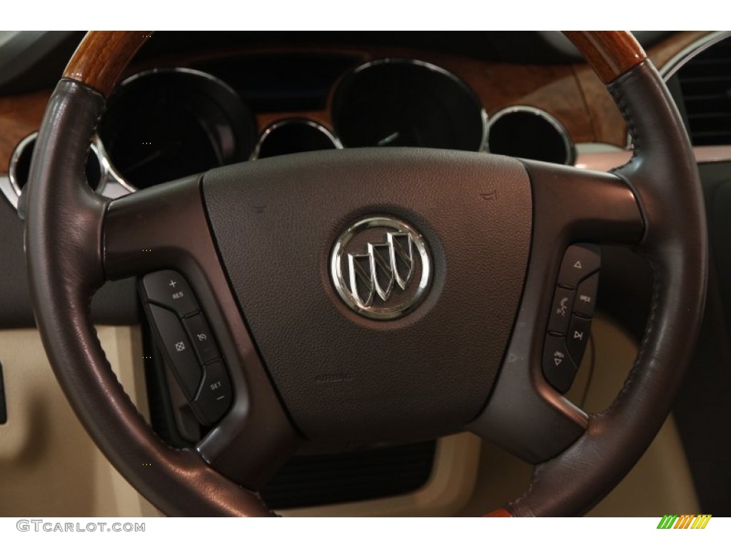 2011 Enclave CXL AWD - Cocoa Metallic / Cashmere/Cocoa photo #6