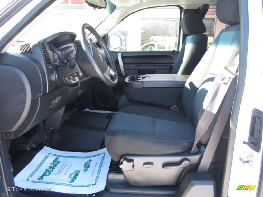 2010 Silverado 2500HD LT Extended Cab 4x4 - Summit White / Light Titanium/Ebony photo #11