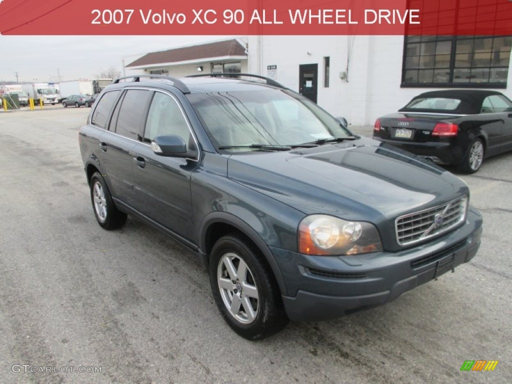 2007 XC90 3.2 AWD - Shadow Blue Metallic / Taupe photo #1