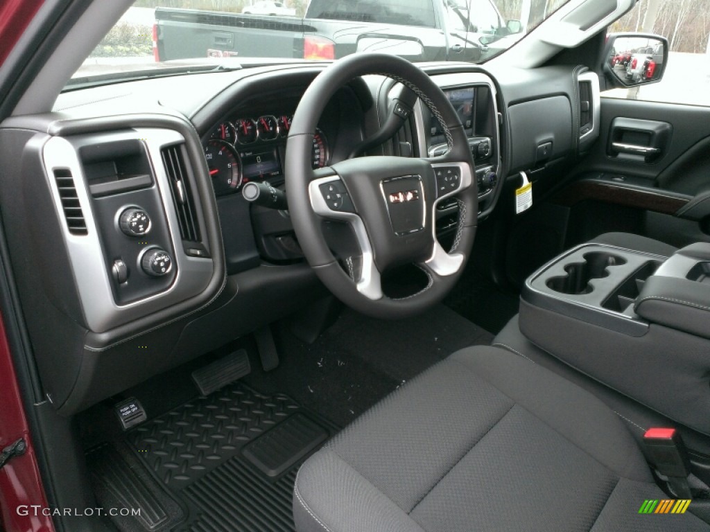 2015 GMC Sierra 1500 SLE Double Cab 4x4 Interior Color Photos