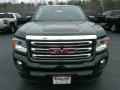 2015 Emerald Green Metallic GMC Canyon SLE Extended Cab 4x4  photo #2