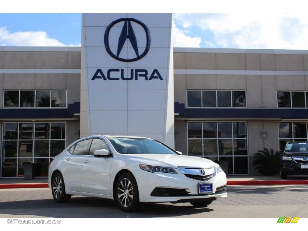 2015 TLX 2.4 - Bellanova White Pearl / Ebony photo #1