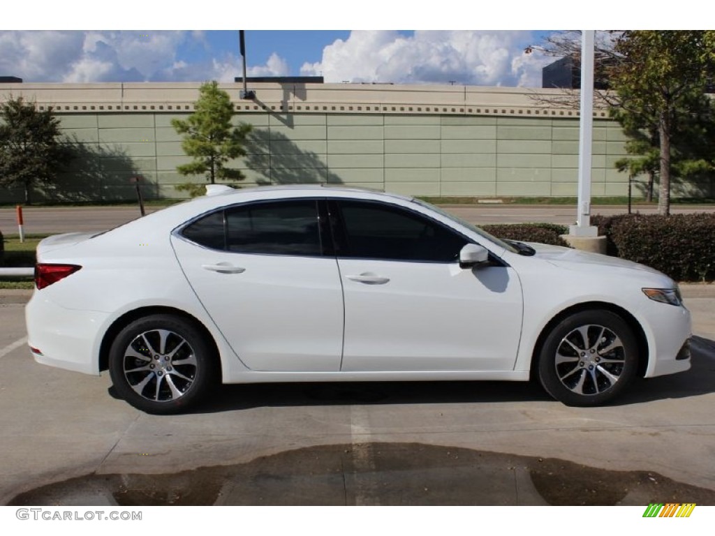 2015 TLX 2.4 - Bellanova White Pearl / Ebony photo #8