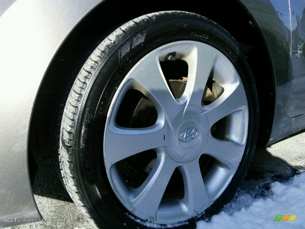 2012 Elantra Limited - Desert Bronze / Black photo #7