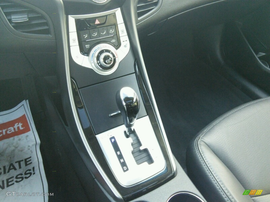 2012 Elantra Limited - Desert Bronze / Black photo #13