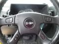 2007 Hummer H2 Ebony Black Interior Steering Wheel Photo