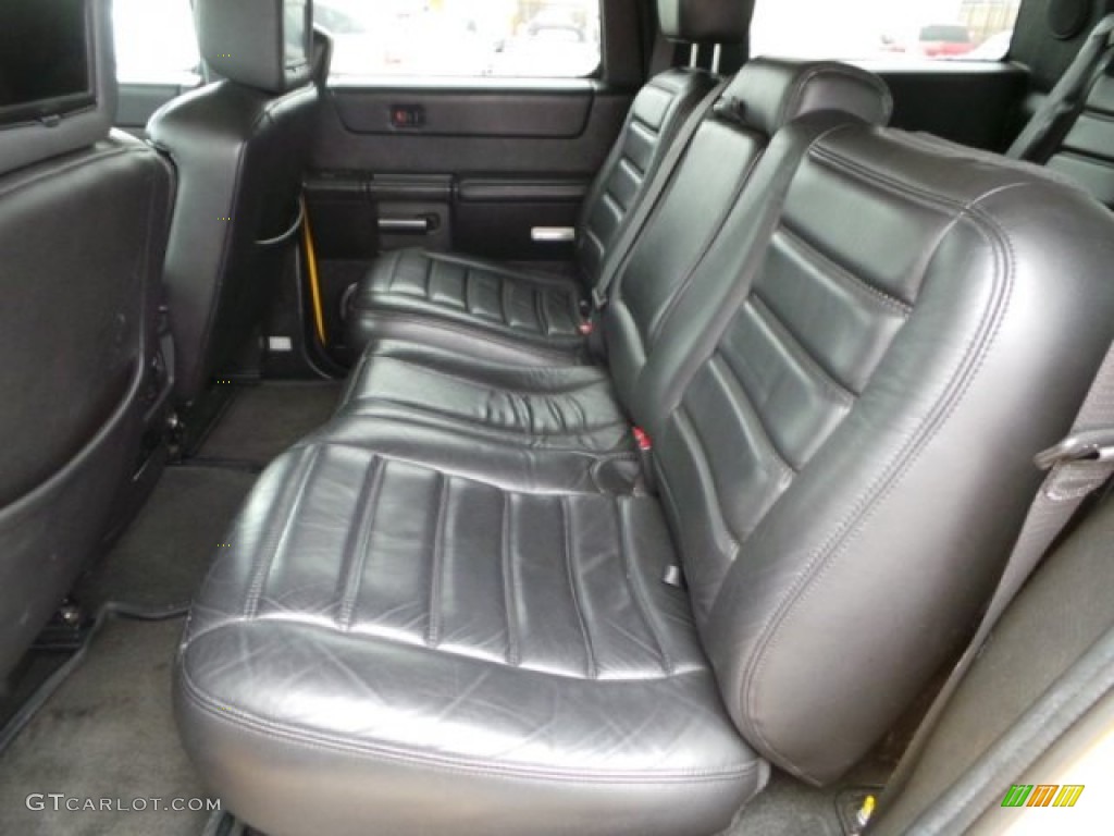 2007 Hummer H2 SUV Rear Seat Photo #100708667