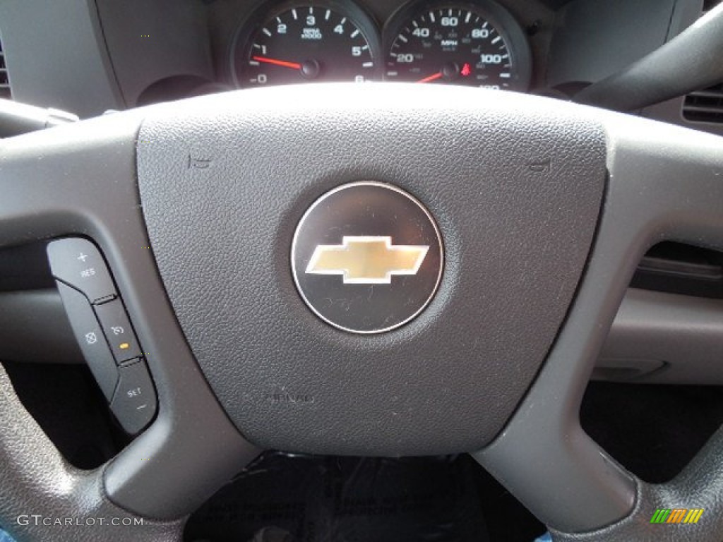 2010 Silverado 1500 LS Extended Cab - Taupe Gray Metallic / Dark Titanium photo #21