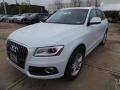 2015 Glacier White Metallic Audi Q5 2.0 TFSI Premium Plus quattro  photo #3