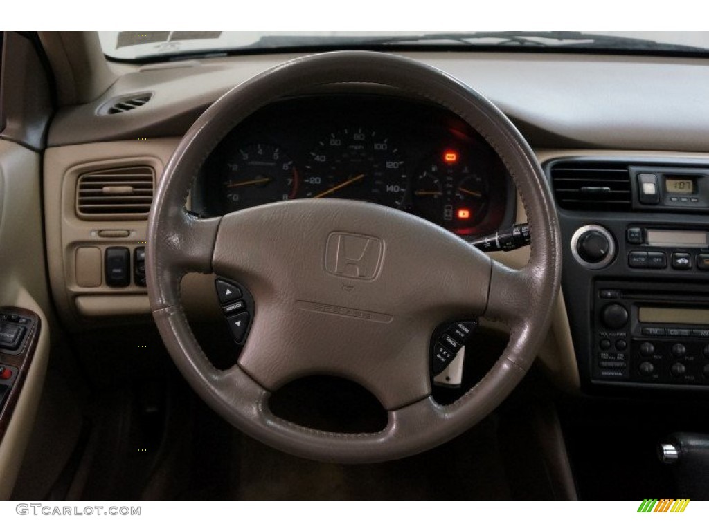 2000 Accord EX V6 Sedan - Dark Emerald Pearl / Ivory photo #23