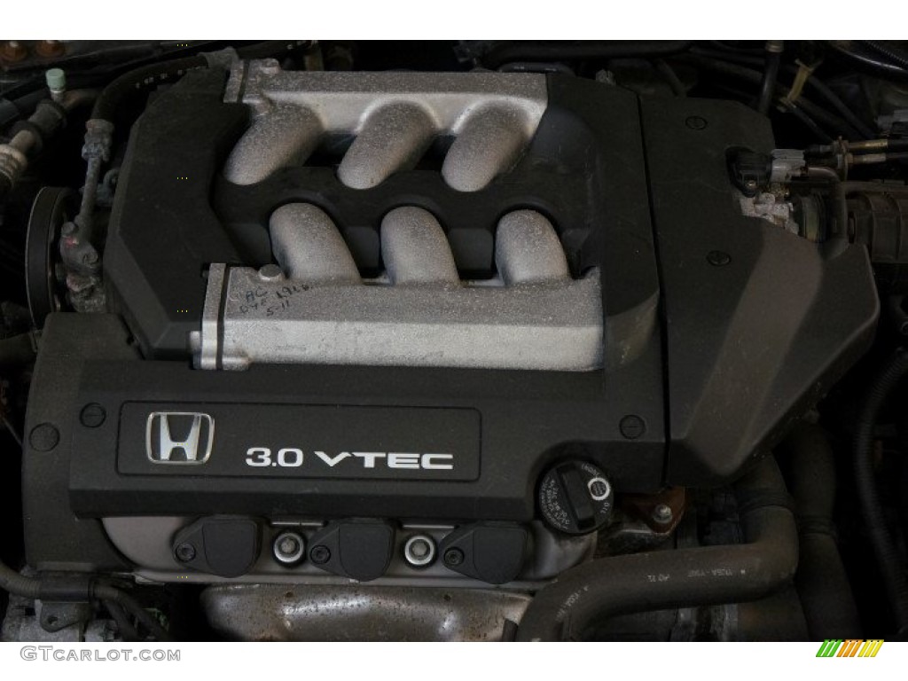 2000 Accord EX V6 Sedan - Dark Emerald Pearl / Ivory photo #31