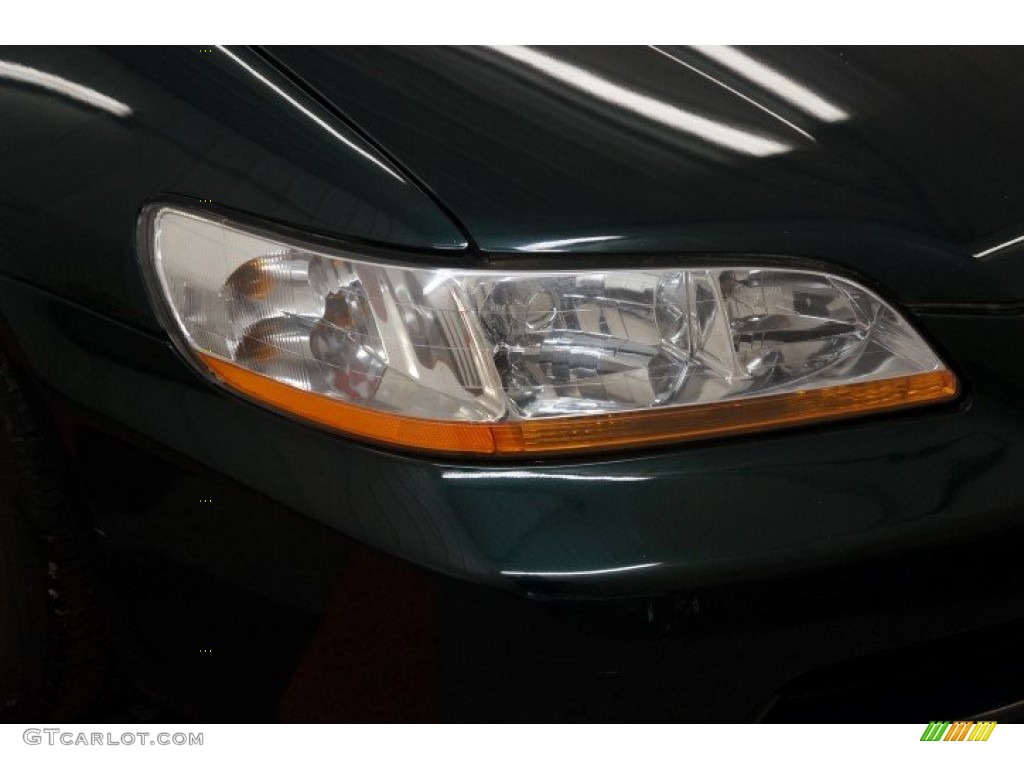 2000 Accord EX V6 Sedan - Dark Emerald Pearl / Ivory photo #35