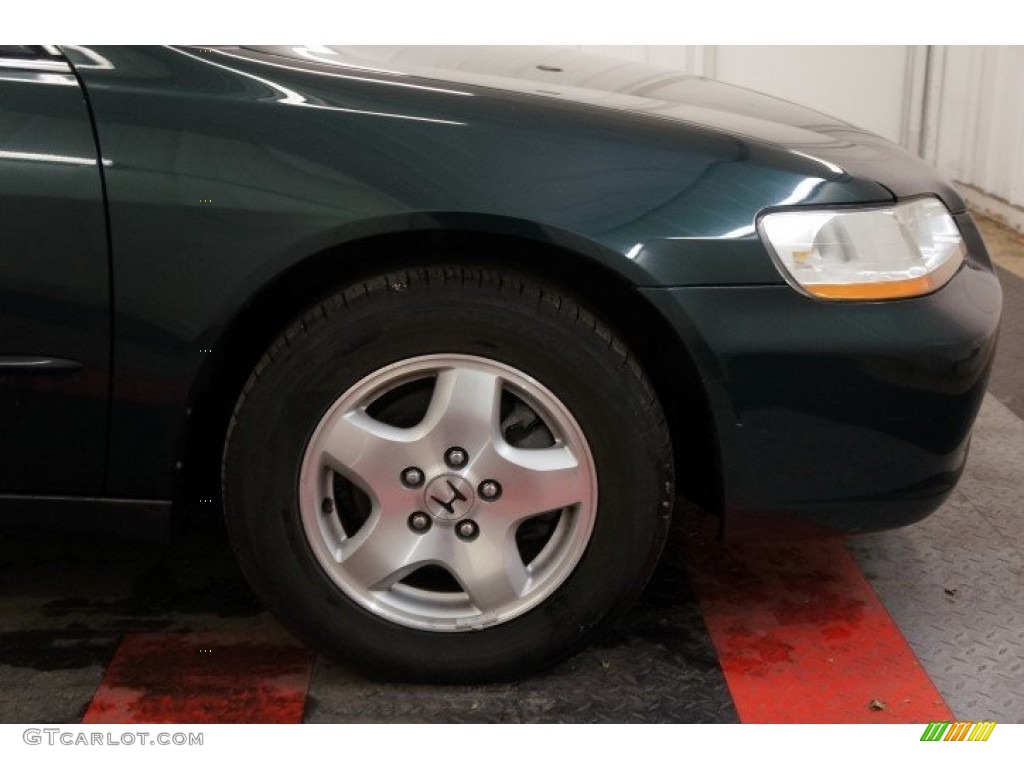 2000 Accord EX V6 Sedan - Dark Emerald Pearl / Ivory photo #38