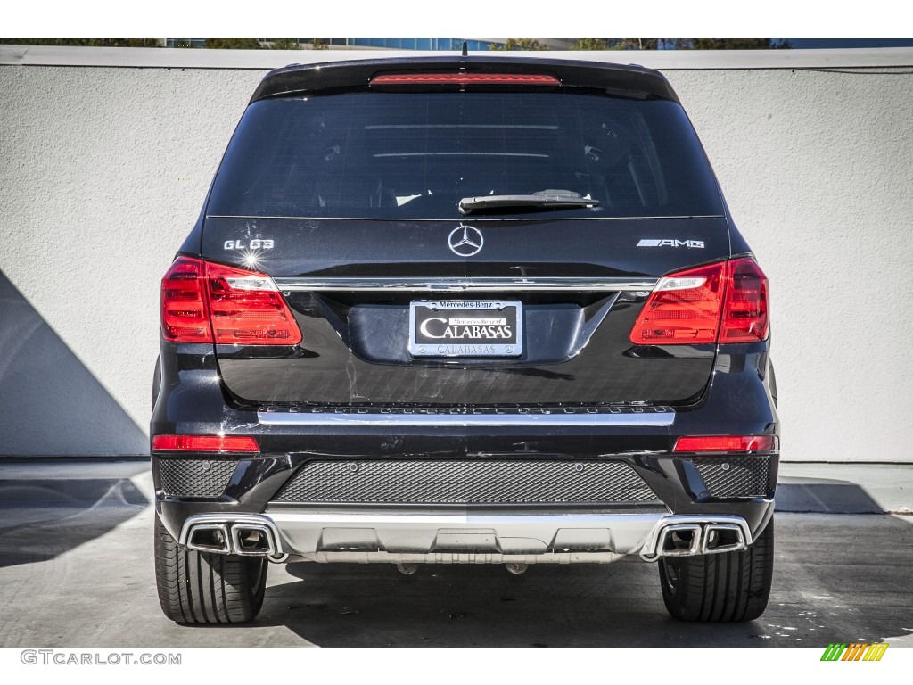 2015 GL 63 AMG 4Matic - Obsidian Black Metallic / Black photo #3