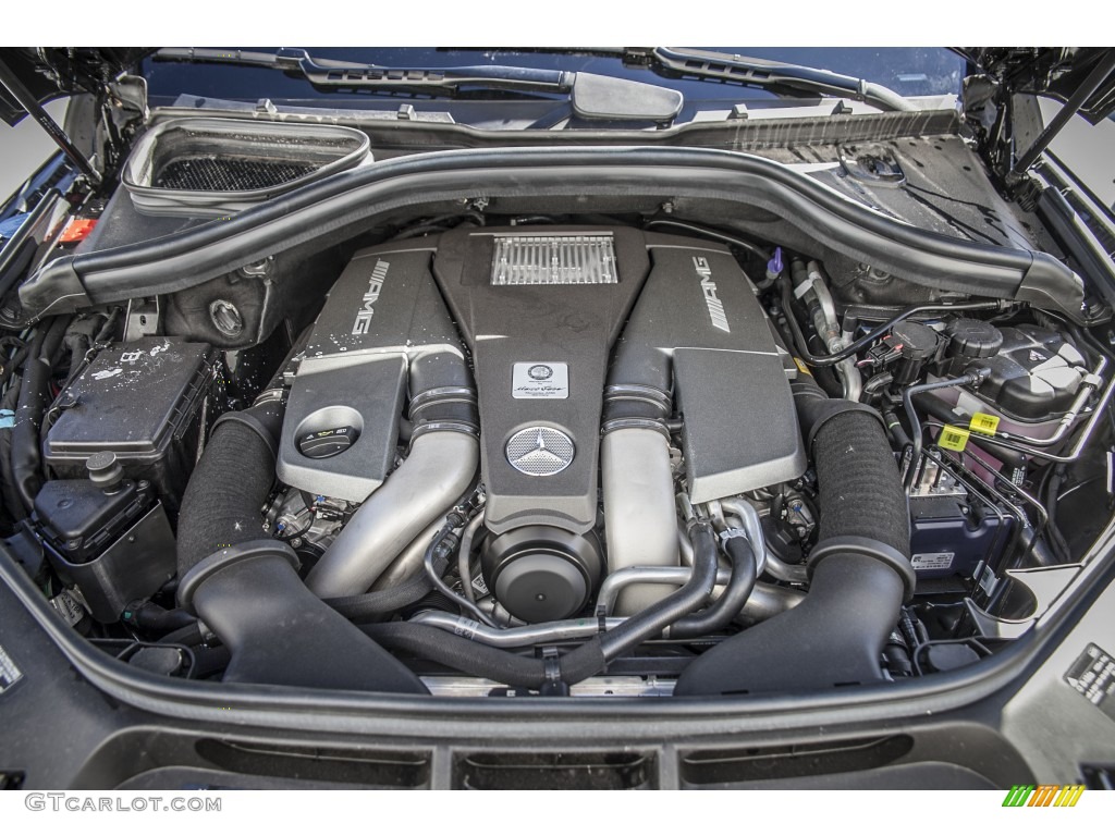 2015 GL 63 AMG 4Matic - Obsidian Black Metallic / Black photo #9