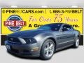 2014 Sterling Gray Ford Mustang V6 Convertible  photo #1
