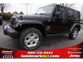 2015 Black Jeep Wrangler Unlimited Sahara 4x4  photo #1