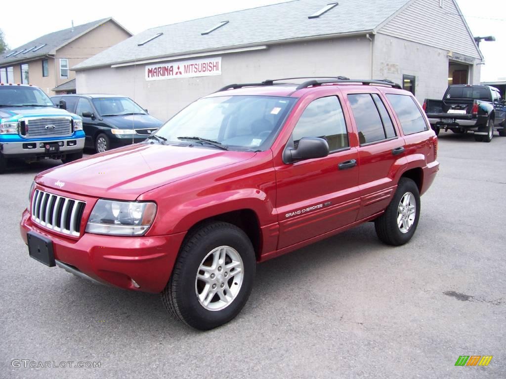 Inferno Red Pearl Jeep Grand Cherokee