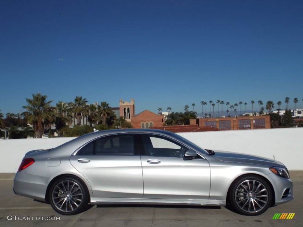 2015 S 550 Sedan - Iridium Silver Metallic / Black photo #3