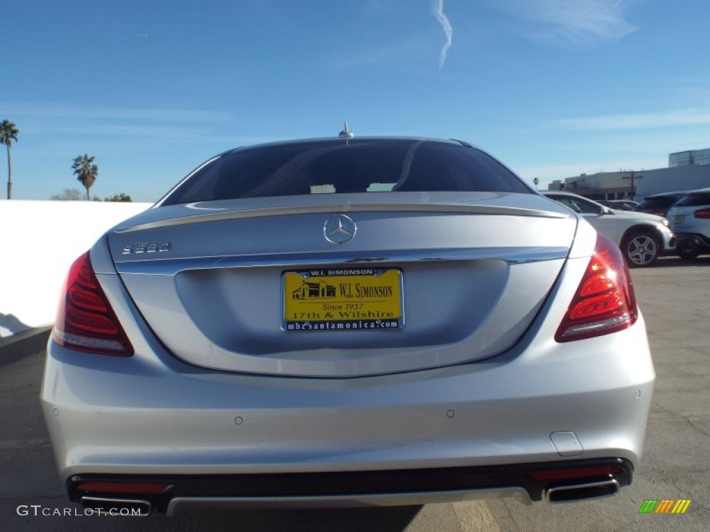 2015 S 550 Sedan - Iridium Silver Metallic / Black photo #5